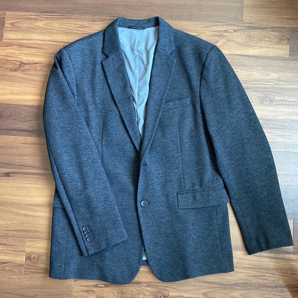 Banana Republic 42R Sports Blazer Black/grey